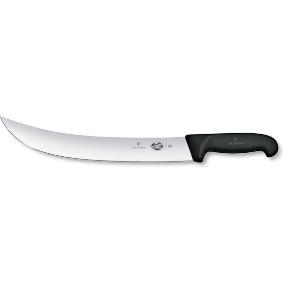 NWT Victorinox Cutlery 12-Inch Curved Cimeter Knife, Black Fibrox Handle - Picture 2 of 3